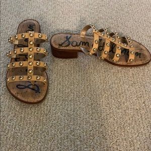 Sam Edelman Juniper Studded Gladiator Slide Sandal